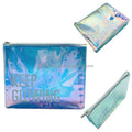 Hot Selling Customized logo Holographic Makeup Pouch Laser clear TPU Cosmetic Bag Iridescent PVC Cosmetic Pouch