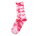 Wholesale In-stock  Ready to Ship Tie-dye Trend Sports  Basketball Socks for Men and Women