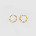 EManco Jewelry Trendy Women Hypoallergenic  Stainless Steel Small Hoop Earrings Jewelry Hot Sale