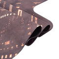 Custom Eco-Friendly Suede Rubber Reformer Pilates Mat 1mm Thick 96cm Non-Slip Durable