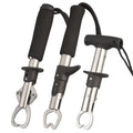 Fish Lip Gripper Holder Portable Versatile Fish Weight Tool Lip Grip with Tape Measure Stainless Steel