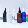 IBELONG 250ml Blue White Amber Clear Black Short Fat Cosmetic PET Plastic Bottle with Twist off Cap Packaging MegaBDM
