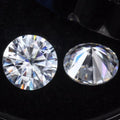 Wholesale 1CT 6.5mm Round Loose Moissanite Stone D Color VVS Clarity Lab Grown for Mens Womens Custom Engagement Ring Design