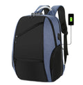 MKW6606 10PCS Custom Logo Anti-Theft Polyester Waterproof Laptop Backpacks for Men's Business Travel Large Capacity USB Port