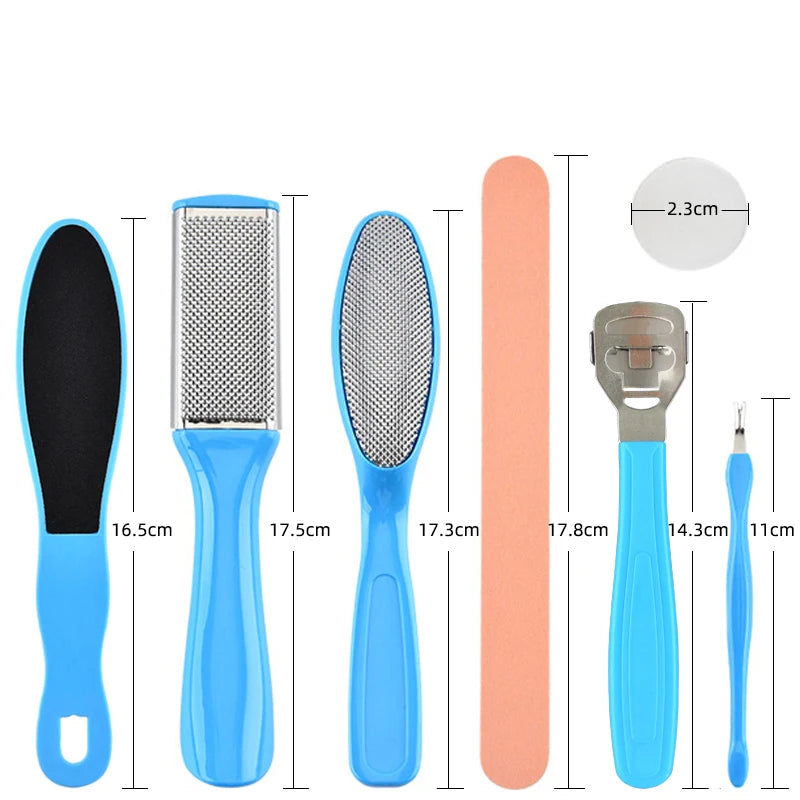 8-Piece Professional Beauty Pedicure Tool Set Nail Tools Safety Pedicure Set