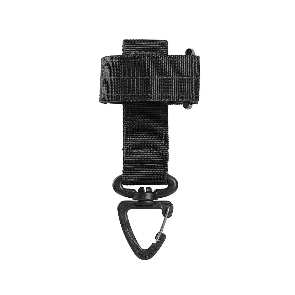Glove Hanging Buckle Rope Storage Buckle Tactical Nylon Carabiner Multi-purpose Outdoor Gloves Storage Cable Tie