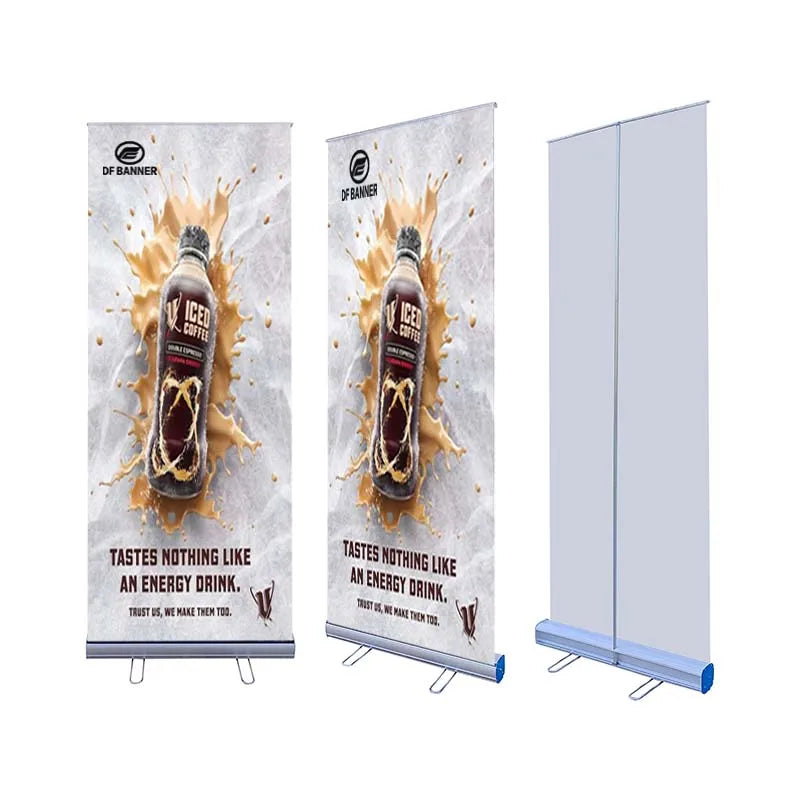 Best Selling Aluminum  Retractable Roll-Up Marketing Banner Kakemono Advertising Background Banner Stand