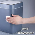 Iintelli 8L Smart Induction Waste Bin Touchless Intelligent Sensor Trash Can Modern Design Home Kitchen Use Steel PP Recycling
