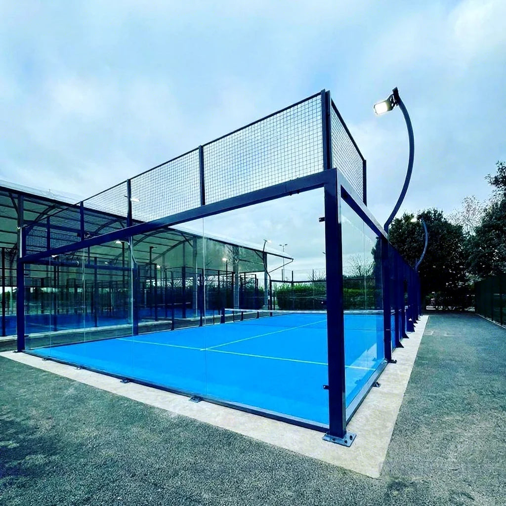 Professional Sport Field Tennis Court Equipment with Steel Fence Cage