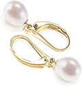 Simple Korean Earrings Pendant 925 Sterling Silver Earrings Temperament Pearl Earrings for Women