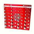 Workshop Thread Pitch Tool 28 Sizes Precision Thread Measurement Set Fastener Thread Pitch Evaluator Detection Tool