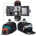 FENRUIEN Large Capacity Travel Bag Waterproof Sport Gym Travel Duffel Bag With Shoe Compartment Dustproof Bottom Unisex Bags