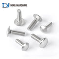 Dongji M10X30 Stainless Steel Carriage Bolt Square Neck Cup Head From China Furniture Assembly Screw Parts DIN603