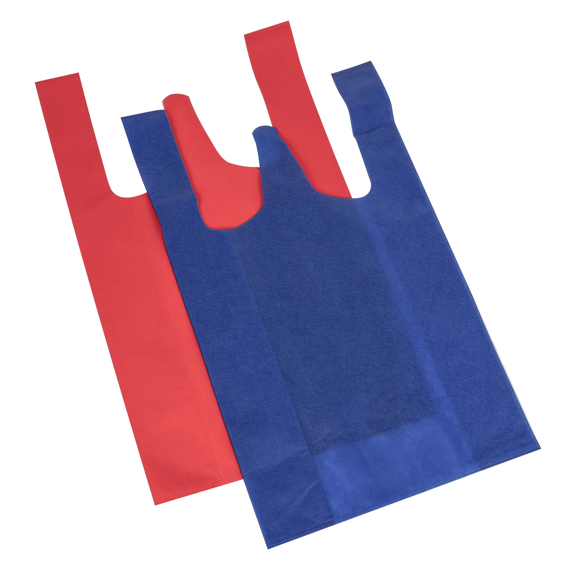 Biodegradable T-shirt Bag White T-shirt Bag PP Spunbond Nonwoven Fabric Shopping Bag