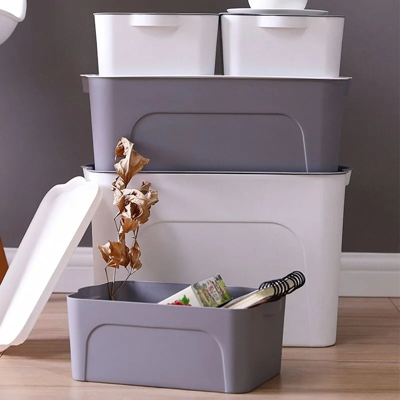 Large Plastic Storage Boxes Household Organizer Toy Storage Containers Sundries Box Organizer