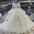 Jancember MN124-1 Hot Selling Ne Wdesign Fashion Elegant Luxury Ball Gown Wedding Dress 2022