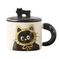Ready to Ship Wedding Souvenir Custom Logo Cat Ceramic Mug with Gift Box