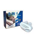 Easy to Use and Affordable Silicone Air Purifier Filter Anti Snore Reduce Snoring
