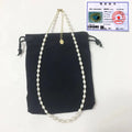 15/16 Inch Choker Necklace real 14K Gold Filled Clasp and Metal AAA 3-4 mm Natural Freshwater Rice Pearlhigh Luster