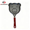 Mini Bear Egg Frying Muffin Pan Egg and Omelet Pan Cookware Non-stick Carbon Steel Cooking Frying Pan with Handle