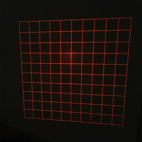 DOE 10x10 Grid Square Waterproof D20X90mm Focusable 650/660nm 5V Red 50mW 100mW 150mW 200mW Laser Module for Cutting Positioning