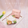 In Stock Factory Cheap Price Candy Box Chocolate Pink Bags Best Wishes  Gift Box Wedding Favor Gift Packaging