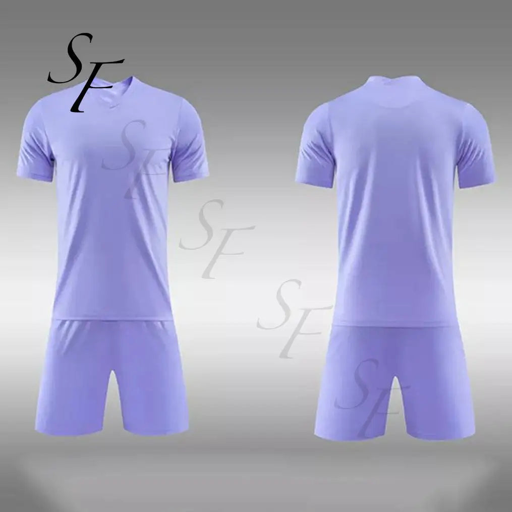 Wholesale Custom Logo Polyester Plus Size Men Soccer Jersey Sets Football Sportswear Team Uniform for Men