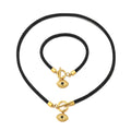 Custom New Design Stainless Steel 18K Gold Plated Link Chain Hook OT Buckle Pendant Necklace Unisex Casual/Sporty Anniversary