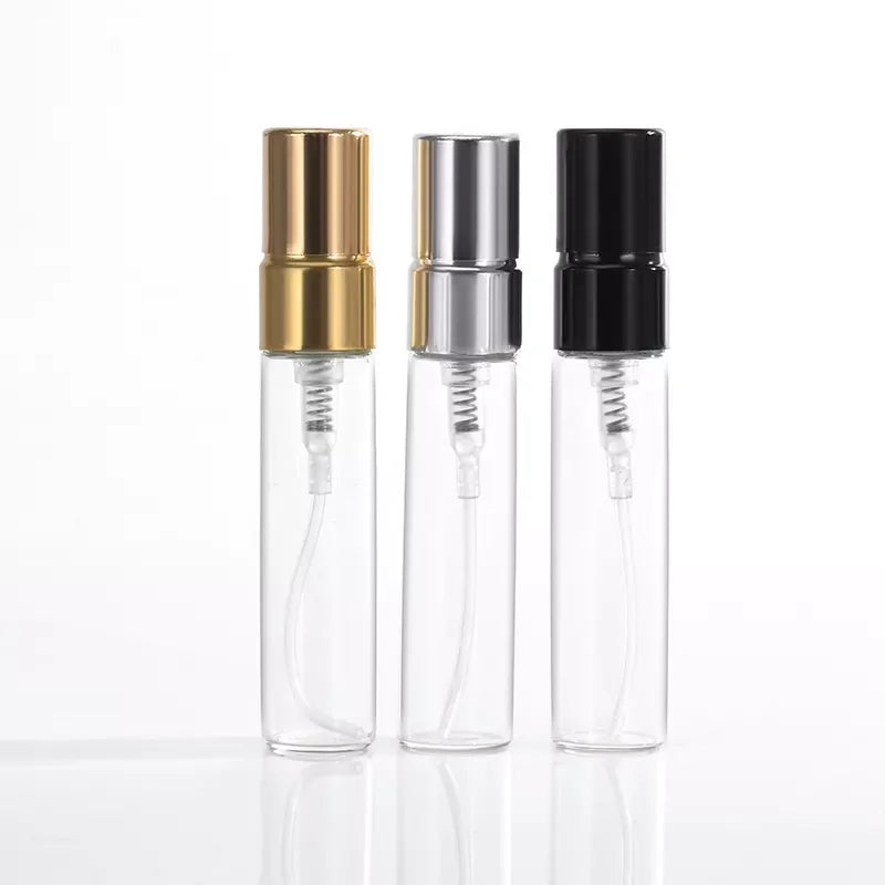 Cosmetic Packaging 2ml 3ml 5ml 10ml 30ml Glass Perfume Spray Sample Bottle with Customized logo