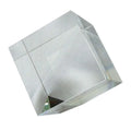 Hot Sale Clear Crystal Tilted Cube Ornament Photography Prism Blank K9 Glass Handmade Wedding Decoration