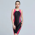 Belly Covered One Piece Slim Fitness Swimsuit With Pad