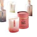 Candle Cylinder Paper Tube Box Packaging 100% Recycled Material Custom Kraft Candle Paper Tube for Christmas