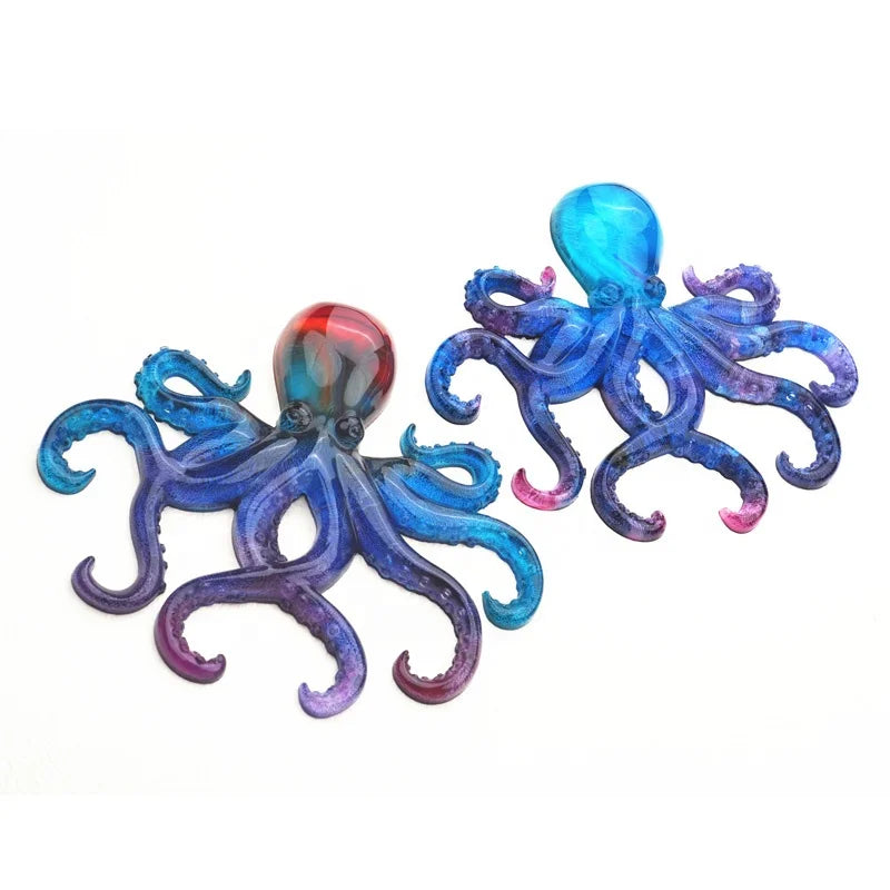 Large Octopus Silicone Mold Ocean Resin Casting Mold for Home Decoration