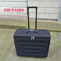 Hot Selling Sunglasses Glasses Rack Eyeglasses Sunglass Case 144 Pairs Black Custom Eyewear Display Suitcase
