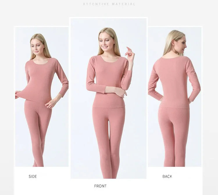 Women's Ready Ship No Trace Thermal Underwear Winter Warm Top Lace Breathable Seamless Eco-Friendly Spandex/Polyester Quick Dry