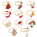 Hot Sell Cheap Price and Beautiful Christmas Napkin Rings Accessories for Boys and Girls