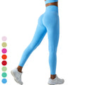 Breathable Quick Dry Womens Leggings High Waist Sports Leggings Scrunch Butt Gym Fitness Pants Seamless Yoga Leggings for Women