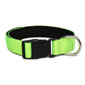 2025 Custom Fashion Red Blue Adjustable Pet Dog Collar Premium Neoprene Soft Padded Nylon Puppy Collar Dog Accessories