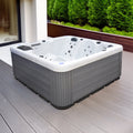 Sunrans Outdoor Luxury Spa 5 Seat and 1 Lounge Hot Tub Whirlpool Spa Massage Bathtub Hottub