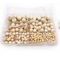 Hot Selling DIY Handmade Wood Beads Natural Different Sizes for Creative Expressions
