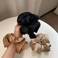 INS Hot Sale Oversize Hair Scrunchy Ladies Girls Hair Rope Aristocratic Elegance Hair Elastic
