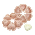 Early Riser 6 Cavity Love Cake Silicone Mold Can Be Used to Make Petit Mousse Jelly Pudding Multiple Uses for One Mold Cake Tool