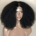 Brazilian Hair Wig for Women 13*4 Swiss Lace Frontal Wigs Afro Kinky Curly Remy Hair Long Curly Wig for Black Women