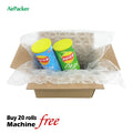 HDPE Bubble Roll Wrap Plastic Packaging Material for Cushion Protection Packing Form Inflated by Air Cushion Machine