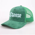 Wholesale 5 Panel Trucker Baseball Cap Custom 3D Embroidery Logo Gorras Suede Mesh Trucker Hats