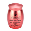 Wholesale Customizable Modern Teardrop Stainless Steel Eco-Friendly Pet Cremation Urn Personalized Ash Holder Memorial for Small