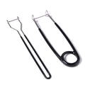 Stainless Steel Fish Mouth Opener Fishing Lip Gripper Tool Frog Lures Take Recovery Fishing Tools Spreader Lock Hook Remover