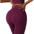 New Seamless Yoga Leggings Women's High-waisted Workout Pants Tummy Control Butt Lift Yoga Pants