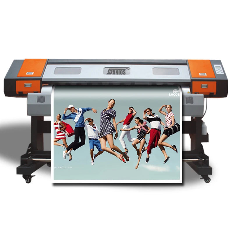 Eco Solvent Printer A4 Small 3.2m Eco Solvent Printer with Four Xp600 Head Eco-solvent Printer