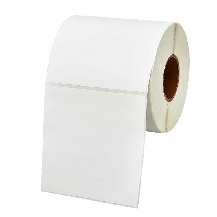 Adhesive Packaging Label 4x6 for Waybill Print Sticker Blank Thermal Label Sticker Paper Shipping Labels